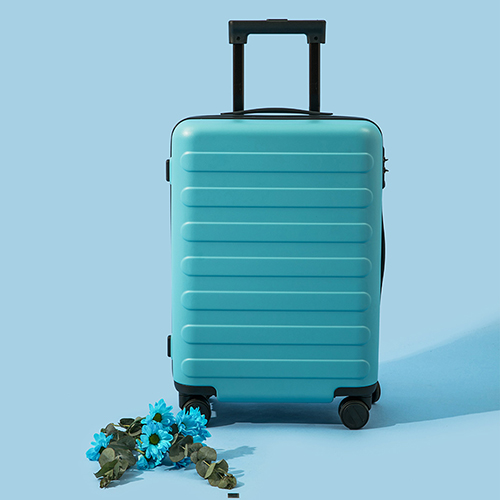 90 GO FUN Rhine-Flower suitcase Pink